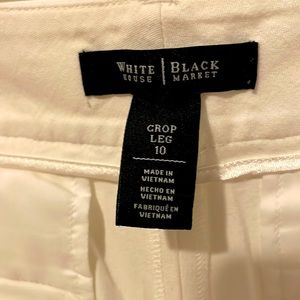 White House Black Market Crop Leg Pants